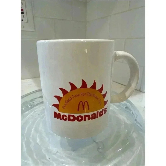 Mcdonald Coffee Mug - It's A Good Time For The Great Taste - Picture 7 of 10